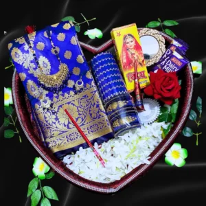 স্পেশাল গিফট হাফসিল্ক শাড়ির কম্বো. - pmk45