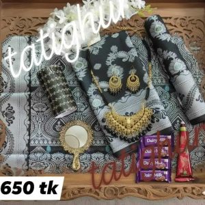 কাতান বেনারসি শাড়ির  ইন্টেরেস্টিং প্যাকেজ😍সফ্ট সিল্ক শাড়ির কম্বো প্যাকেজ